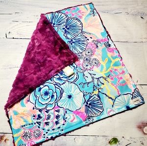 NEW Handmade Lilly Pulitzer Luxe Minky Lovey